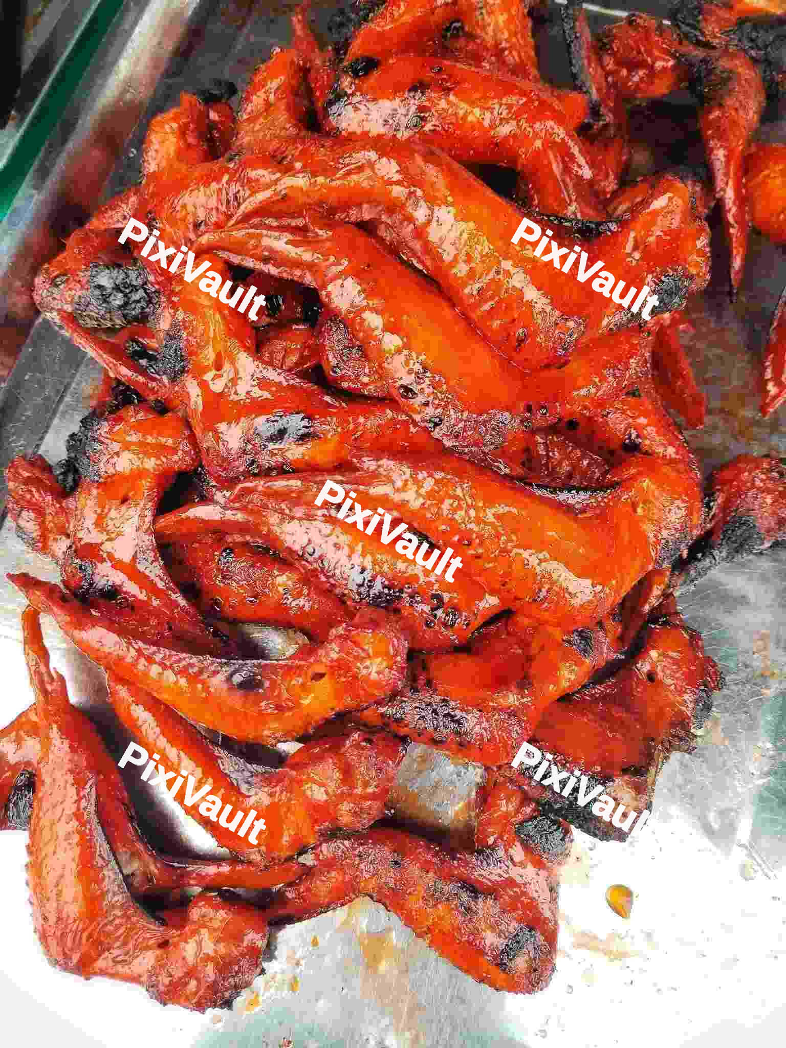 Grilled wings chicken